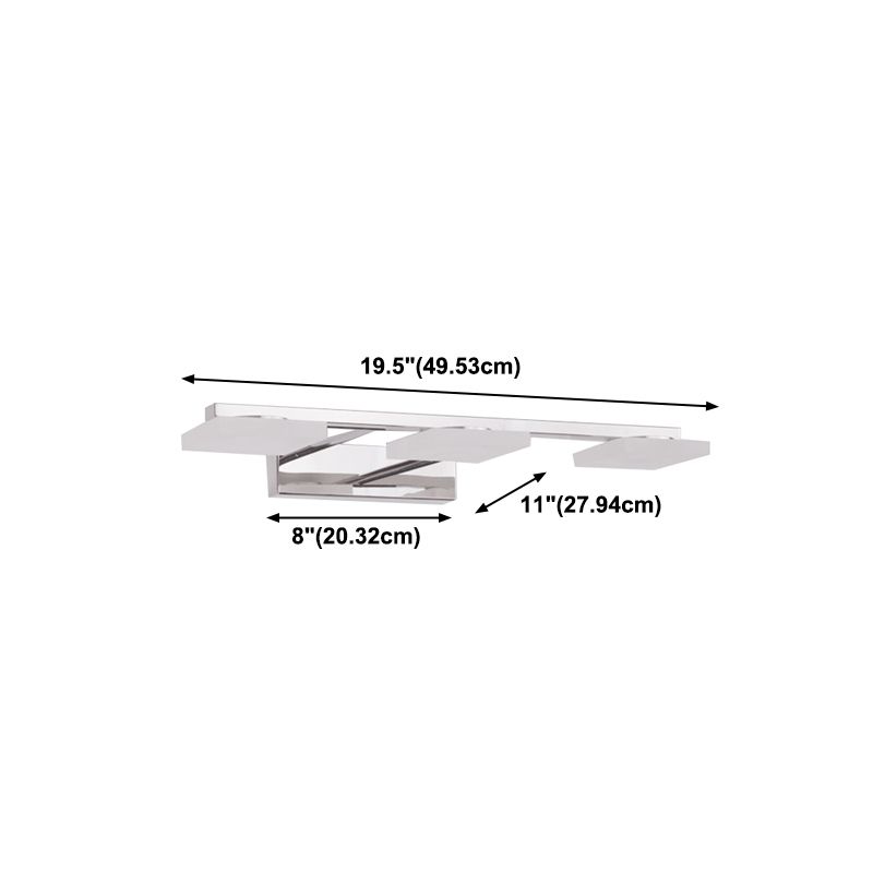 Metal Squares Wall Lighting Fixture Simple LED Wall Sconce Light Fixture