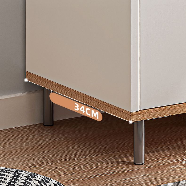 Knobs Standard Storage Cabinet Modern Straight Legs Wood Accent Chest