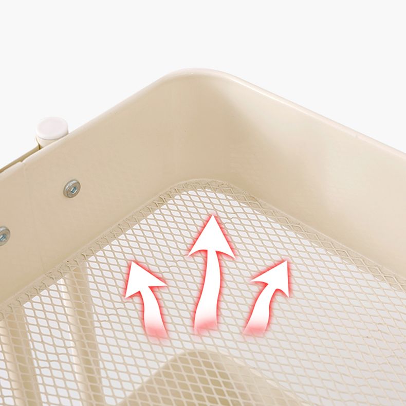 Contemporary Geometric Bookshelf Open Back Bookcase with Wheels