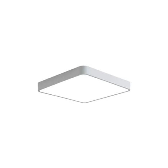 Slanke vierkante inbouwlamp van acryl in Scandinavische stijl LED-plafondlamp voor kantoorgang