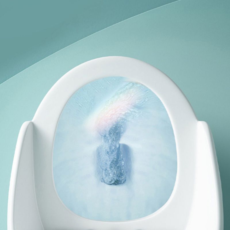 Modern Ceramic Flush Toilet One Piece Toilet Bowl for Washroom