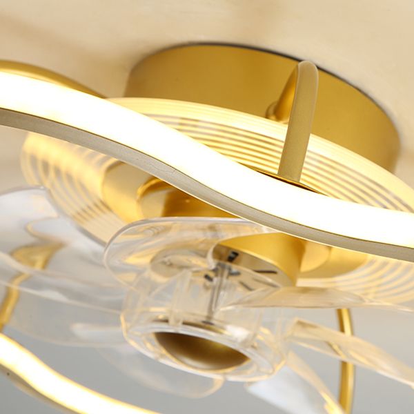 2 Lichter Geometrische Deckenleuchten moderne Metallflush -Montage -Lampe