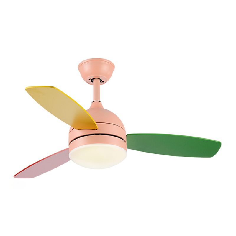 Lámpara de ventilador de techo de jardín de domos LED SEMI SEMI SEMPLIS