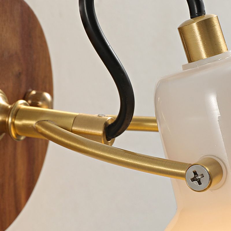 Dome Shape Sconce Light Fixture Modern Style Wall Sconce Lighting for Dining Room
