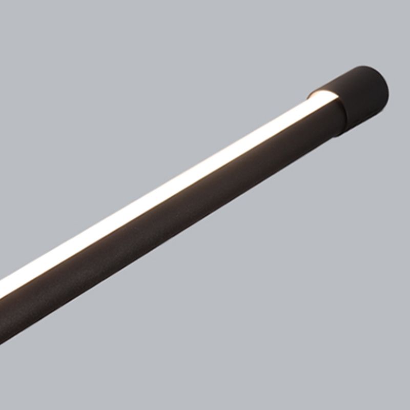 Lineare Form Metall Wandleuchten moderner Stil 1 Lichtwandbeleuchtung