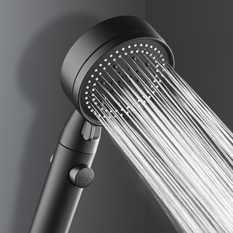Plastic Handheld Shower Head Wall-mounted Shower Head with Adjustable Spray Pattern