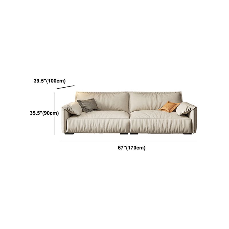 Contemporary Pillow Top Arm Stain Resistant Stationary Seating