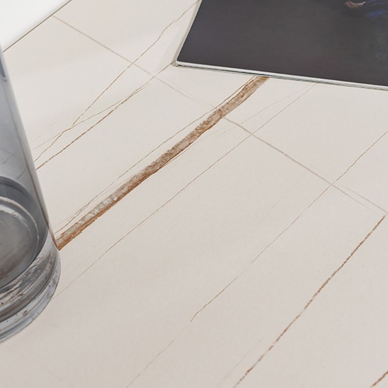 Industrial Bar Height Table Stone Top Bistro Bar Table with Gold Base