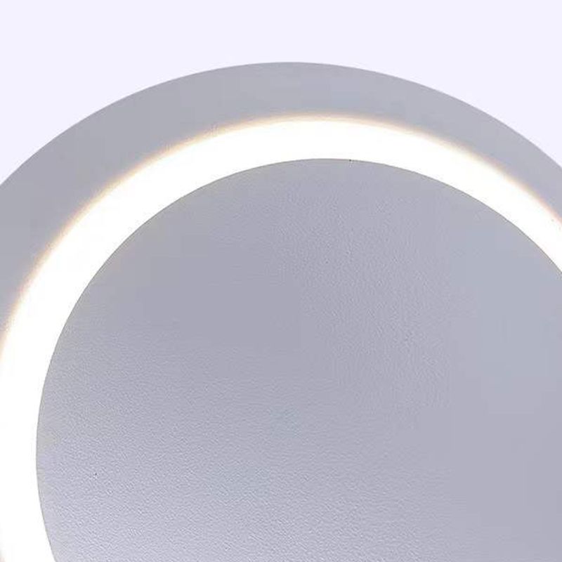 Plastic Sconce Light Modern Style Wall Sconce Lighting for Living Room