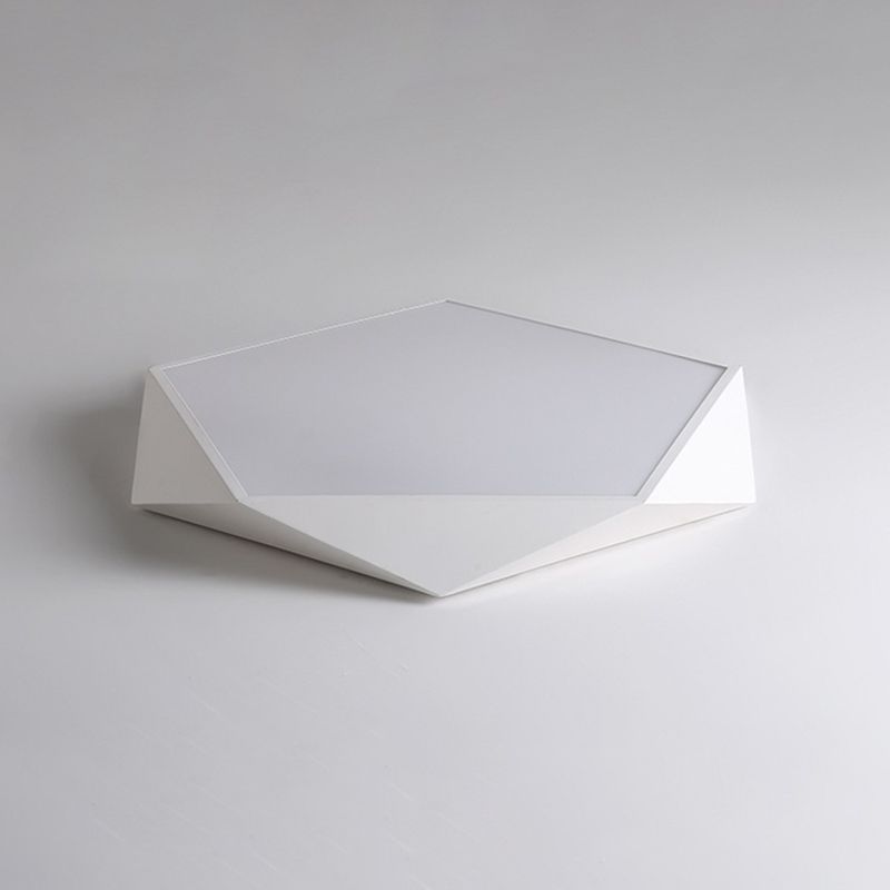 Forma geométrica moderna lámpara de techo restaurante Metal 1 lámpara de techo de luz