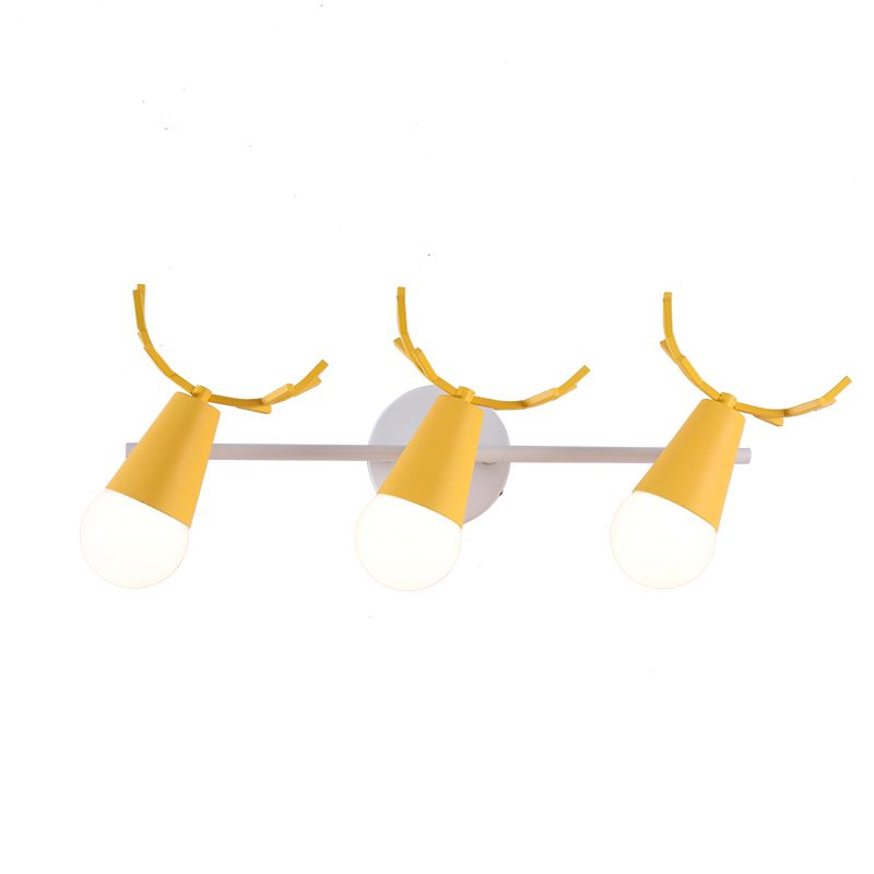 Luci da parete geometriche multi -luci lampade a parete in metallo moderno