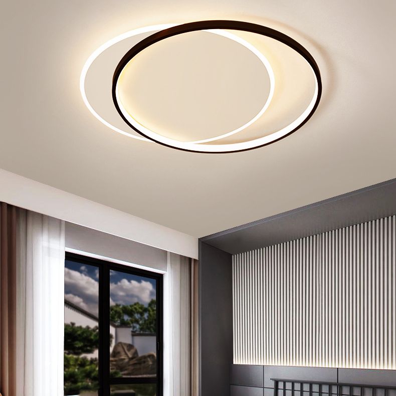19,5 Pollici Wide Nordic Simplicity LED Soffitto Light Interrking Cerchi Home Decorativi Illuminazione Fissaggio