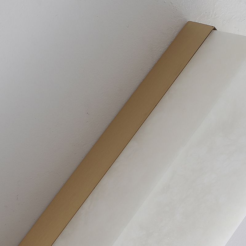 Modernism Wall Sconce Marble Shade Wall Light Fixture for Living Room