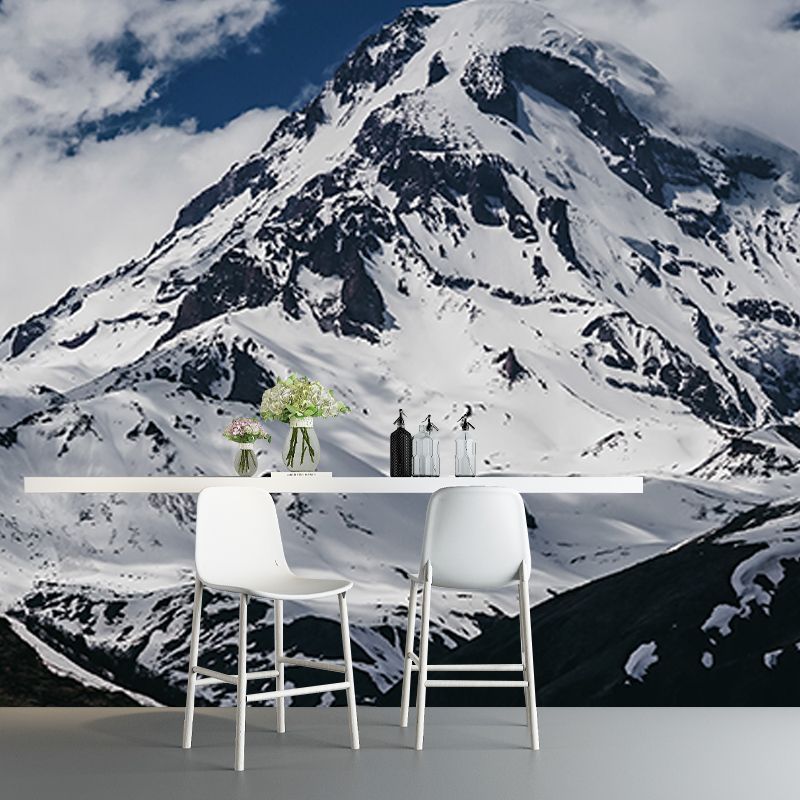 Decorative Photography Mural Wallpaper Majestic Mountains Indoor Wall Mural