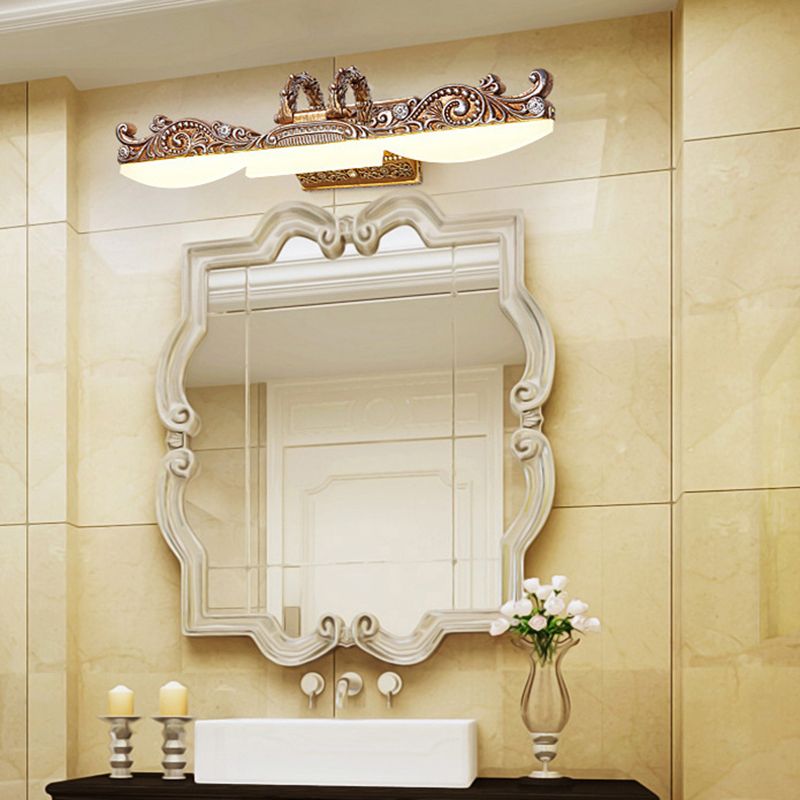 Slim Lineal Splique Simple acrílico Batio LED LEACHING de tocador de tocador