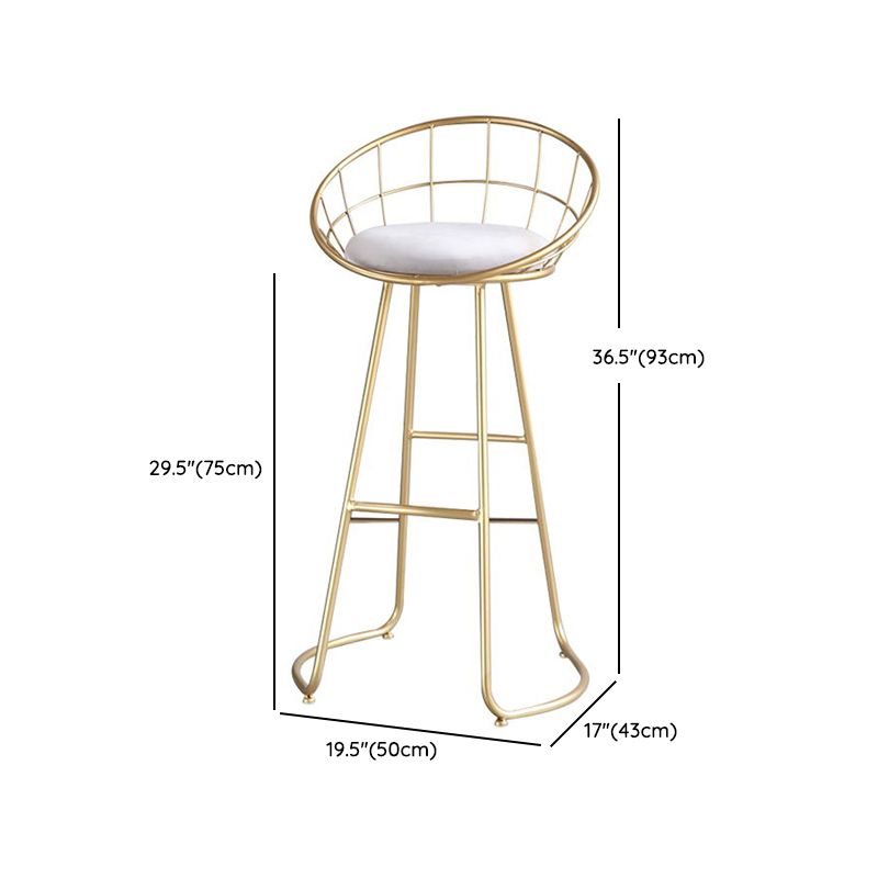 1/3 Pieces Glam Gold Granite Top Metal Frame Indoor Bar Table Set