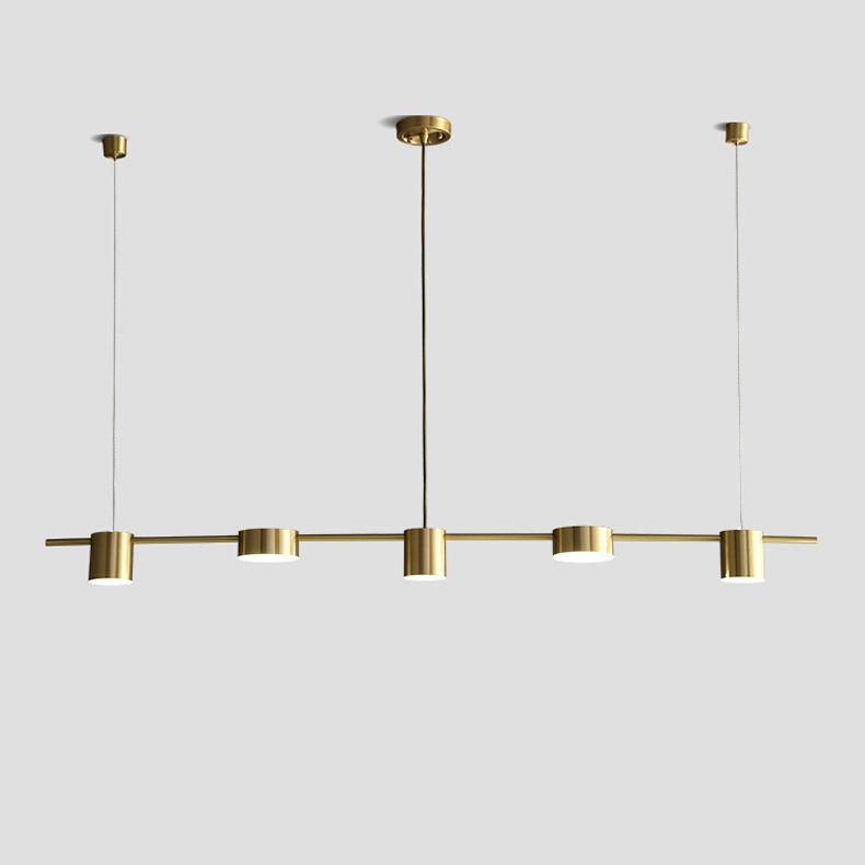 Éclairage de lustre Island Multi Light Room Island Lights Postmodern Metal LED