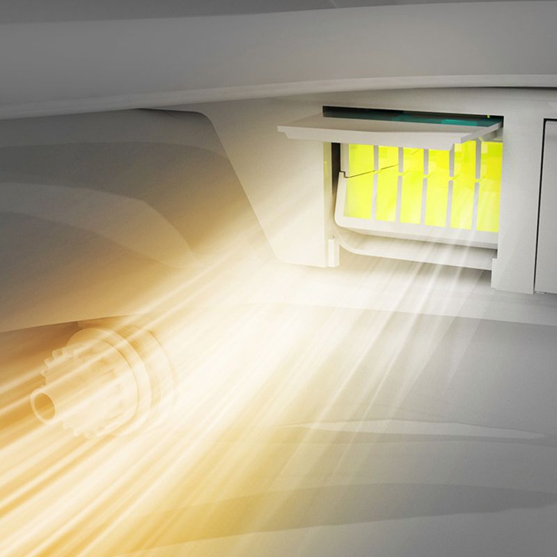 Contemporary Siphon Jet Flush Toilet 1-Piece Toilet Bowl for Bathroom