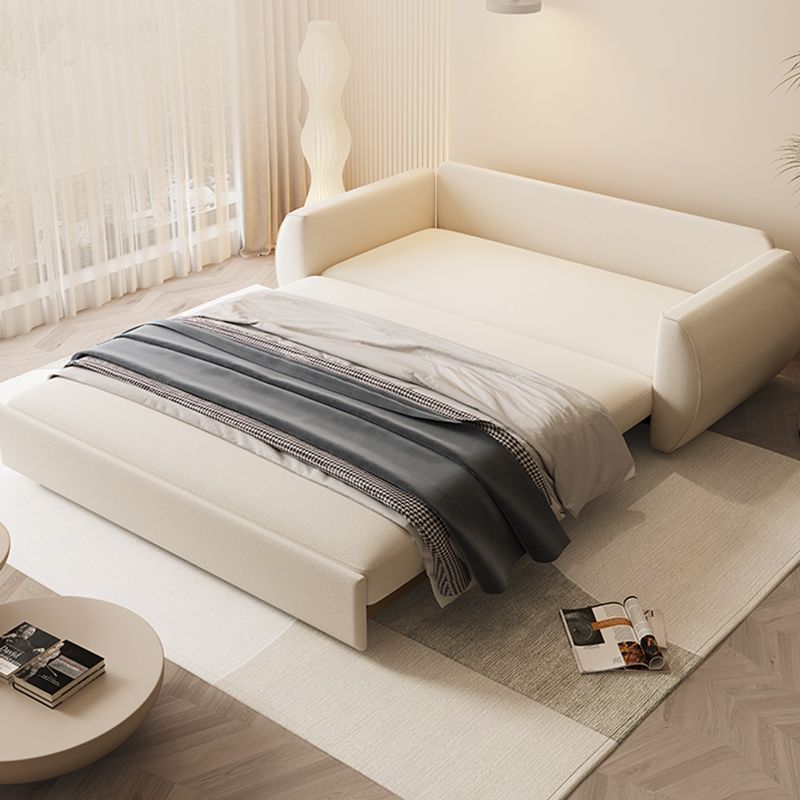 31" Wide Scandinavian Futon Sofa Bed Cushion Back Futon Sleeper Sofa