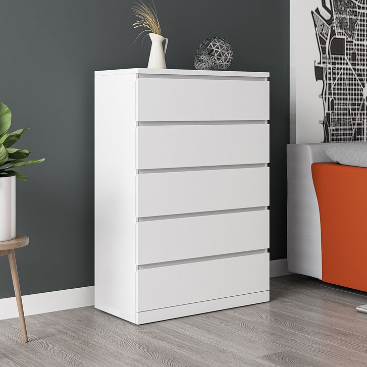 Artificial Wood Living Room Sideboard Cabinet Modern Buffet Server Cabinet with Drawers