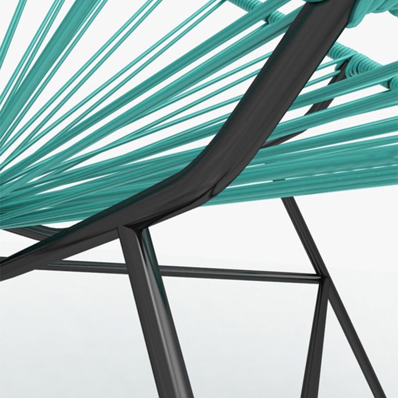 31.49" L x 37.40" W x 37.40" H Papasan Chair Armless Accent Chair for Living Room