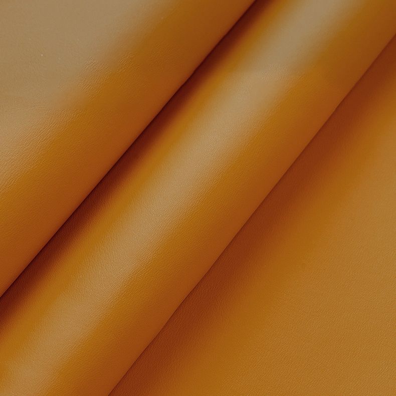 Scandinavian Metal Stool Fabric Upholstered Round Seat Counter Stool in Matte Finish