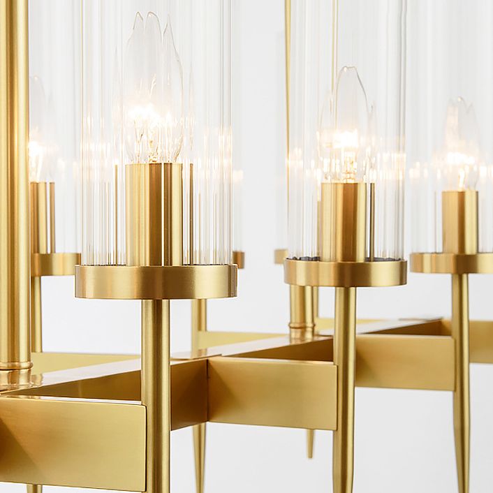 Lampe murale en verre d'éclairage mural cylindrique contemporain pour le salon