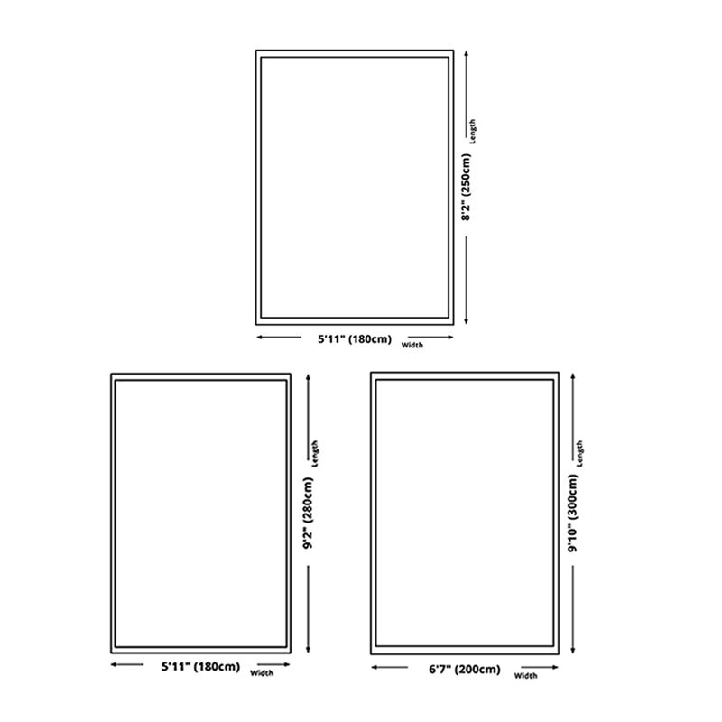 Shabby Chic Area Rug Whitewashed Medallion Pattern Rug Anti-Slip Backing Carpet for Living Room