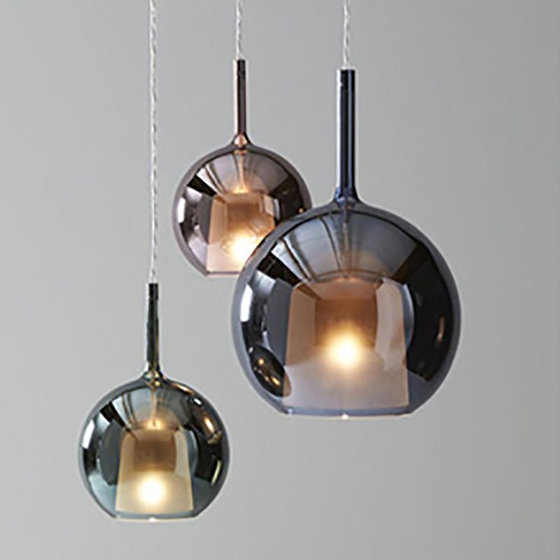 1 Lichthängeleuchte moderne Bell-LED-Federung für das Restaurant