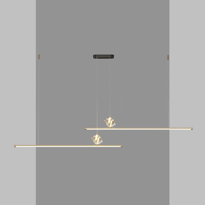 Creative Hanging Island Light Metal LED Hanging Lighting Fixture for Sitting Room