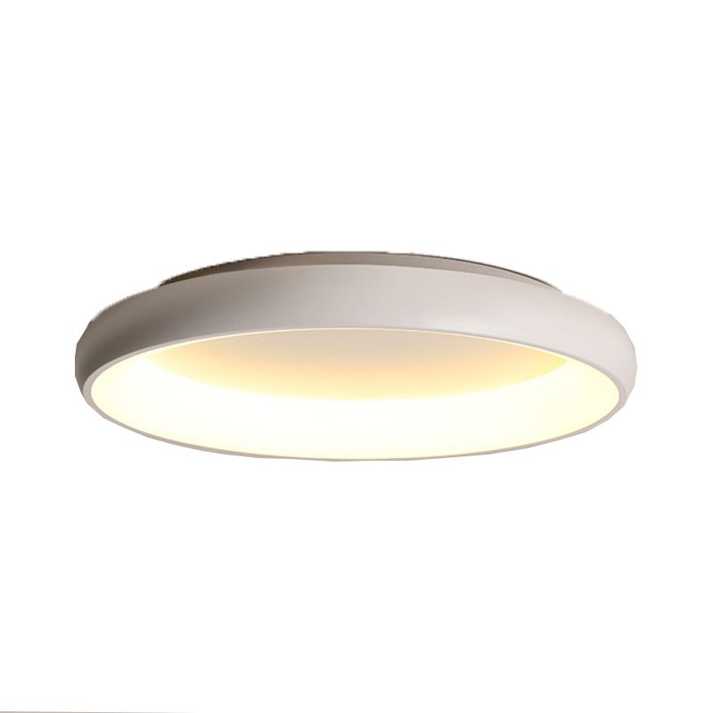 White Flush Mount Lighting LED Contemporary Ceiling Light for Home