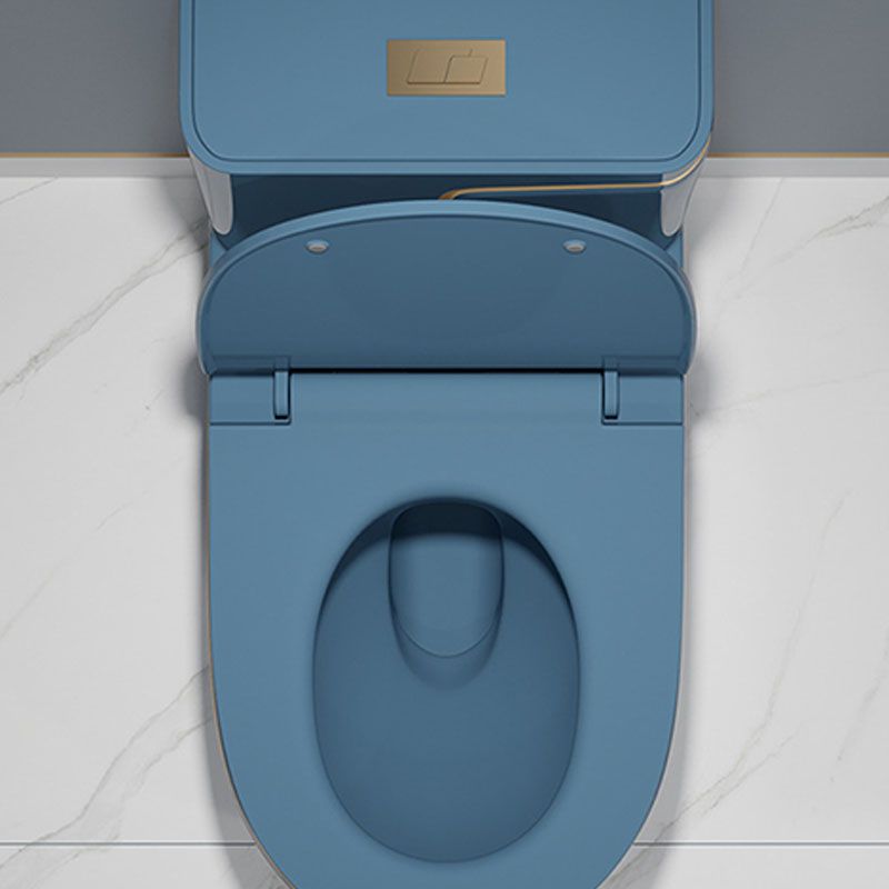 Water-saving Siphon Toilet Ceramic Elongated Dual Flush Household Toilet