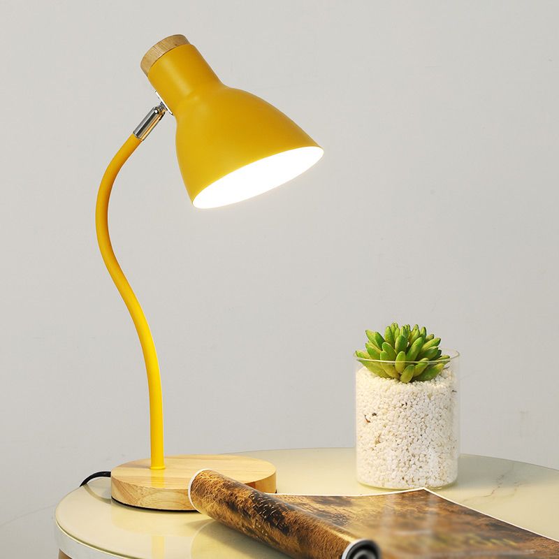 Various Colors Metal Table Lamp Contemporary Table Lamps for Study Room