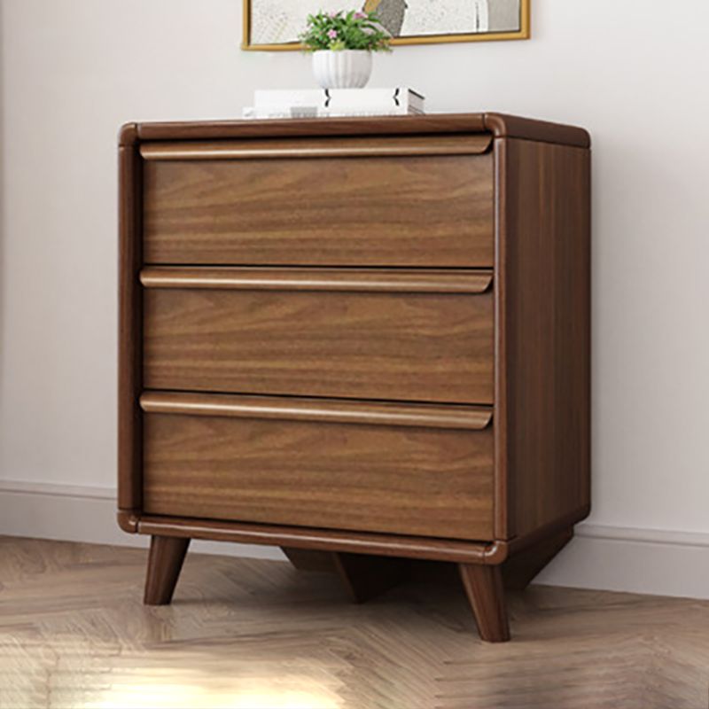 Contemporary Storage Chest Solid Wood Dresser with 3/4/5 Drawers
