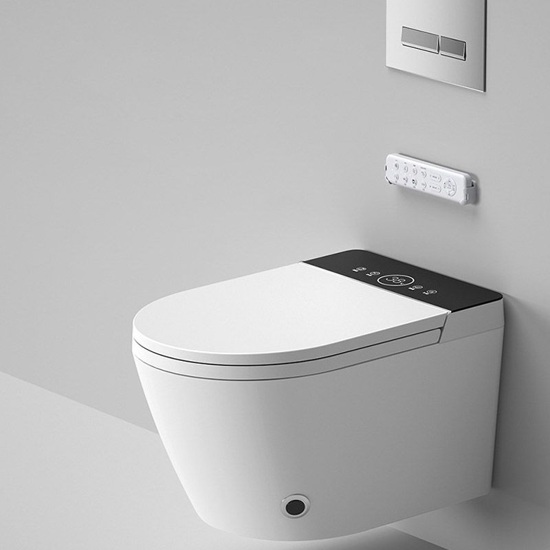 Modern 1-Piece Toilet Bowl In-Wall Urine Toilet with Seat for Washroom