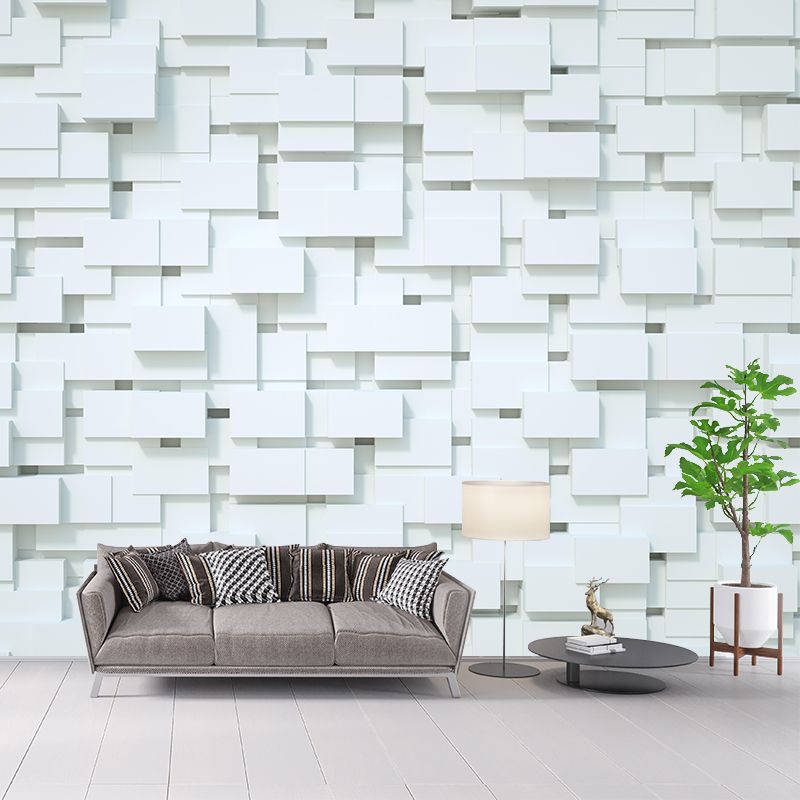 Illustration Geometric 3D Illusion Mural Eco-friendly Wallpaper for Wall Decor