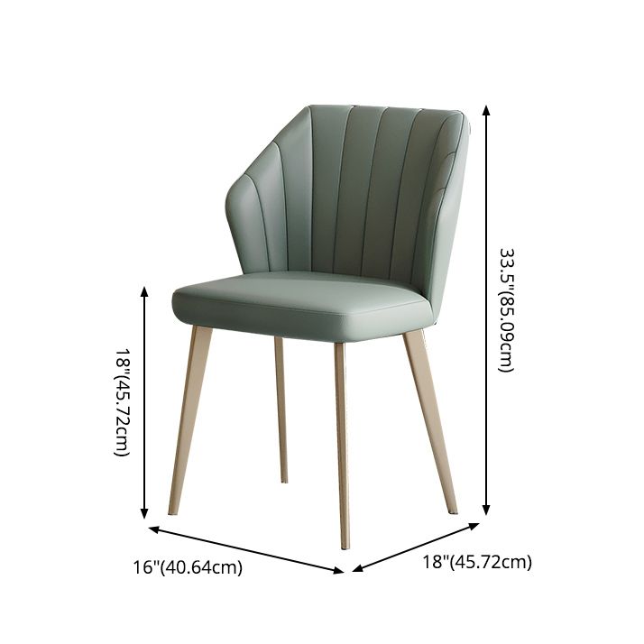 Modern Style Traditional Height Dining Set with Fixed Rectangle Shape Table and 4 Gold Legs Base