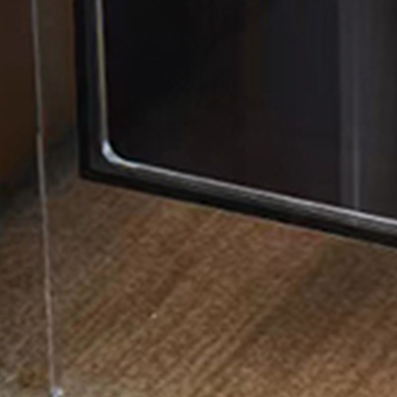 Modernistic Plastic Rectangular End Table Double Tier Corner Table with Storage