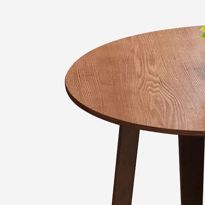 Modern Pine Solid Wood Dining Table Double Pedestal Dining Table for Dining Room