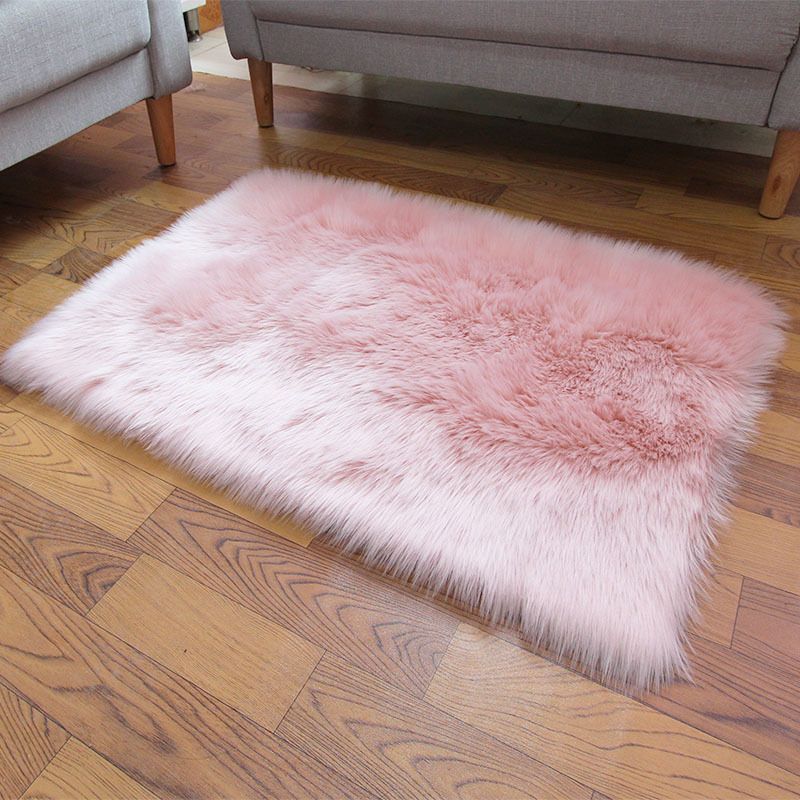 Fashionable Minimalist Rug Multi Colored Plain Rug Stain Resistant Pet Friendly Carpet for Bedroom