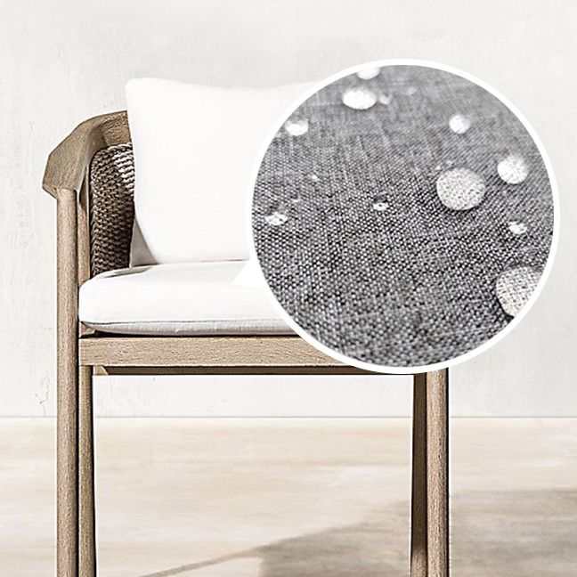 Rectangular Patio Dining Table Set 1/5 Pcs Wood Patio Dining Table with Chairs