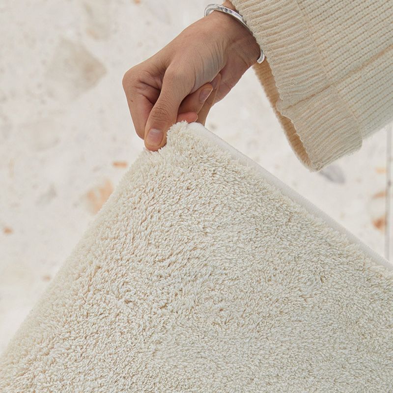 Simple Block Rug Nordic Area Carpet Non-Slip Backing Carpet for Living Room