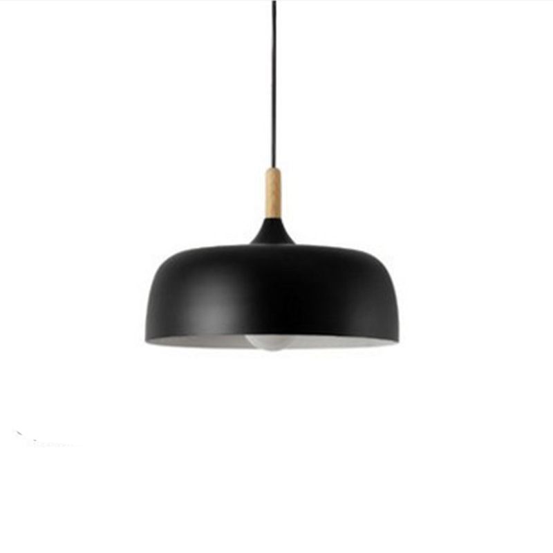 Nordic Simple Macaroon Style Lip Shape Pendant Iron 1 Light in warm for Bedroom Restaurant Cafe