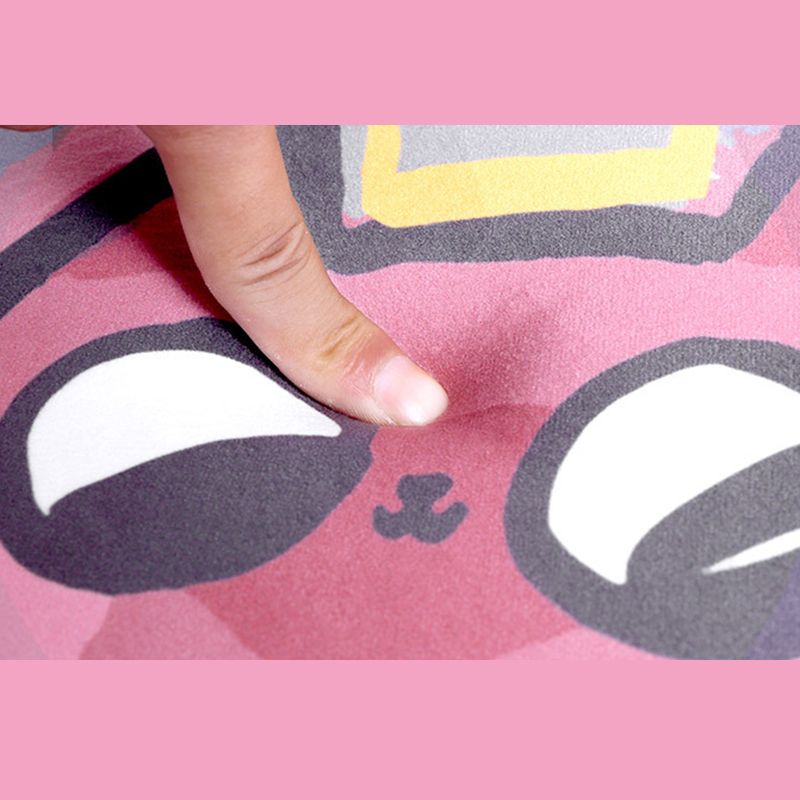 Classic Area Carpet Polyster Christmas Theme Indoor Rug Washable Anti-Slip Rug for Home Decoration