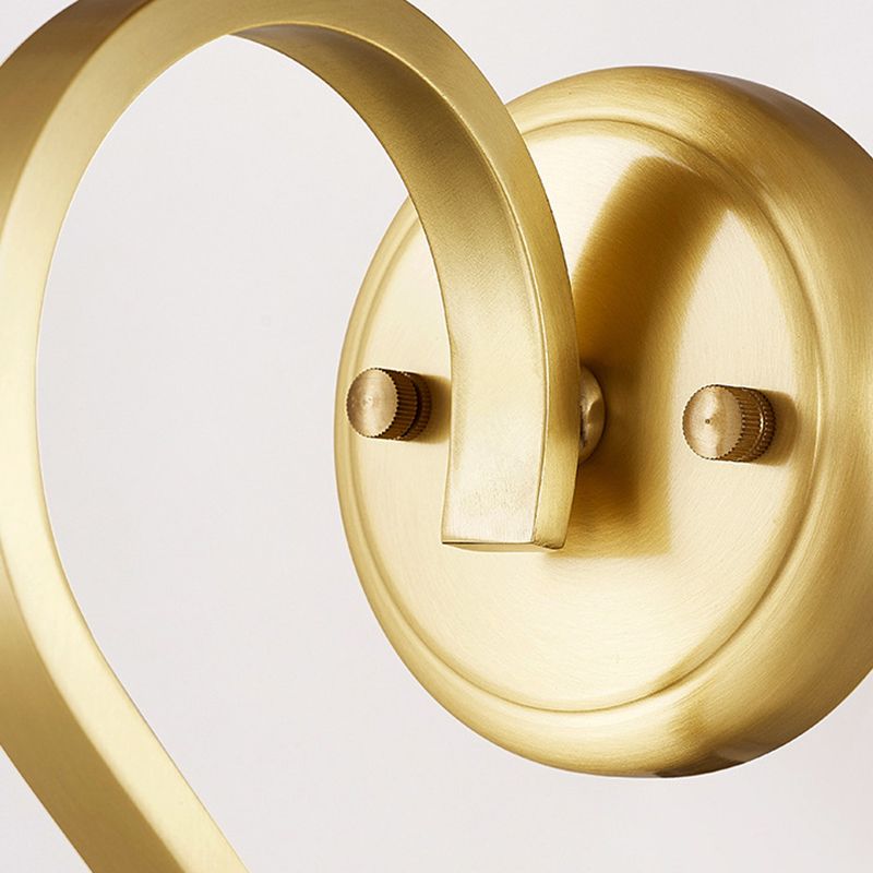 Crystal Cylindrical Wall Lamp in Modern Luxury Style Copper Single Wall Light for Interior Spaces