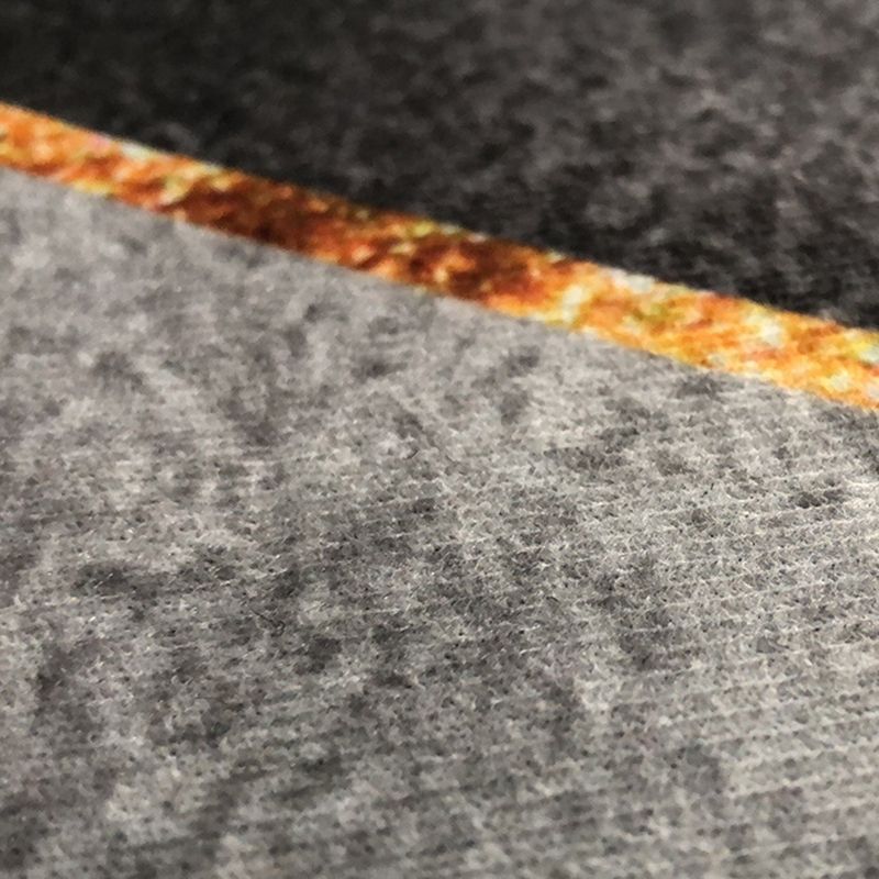 Brown Modern Rug Polyester Line Rug Washable Rug for Bedroom