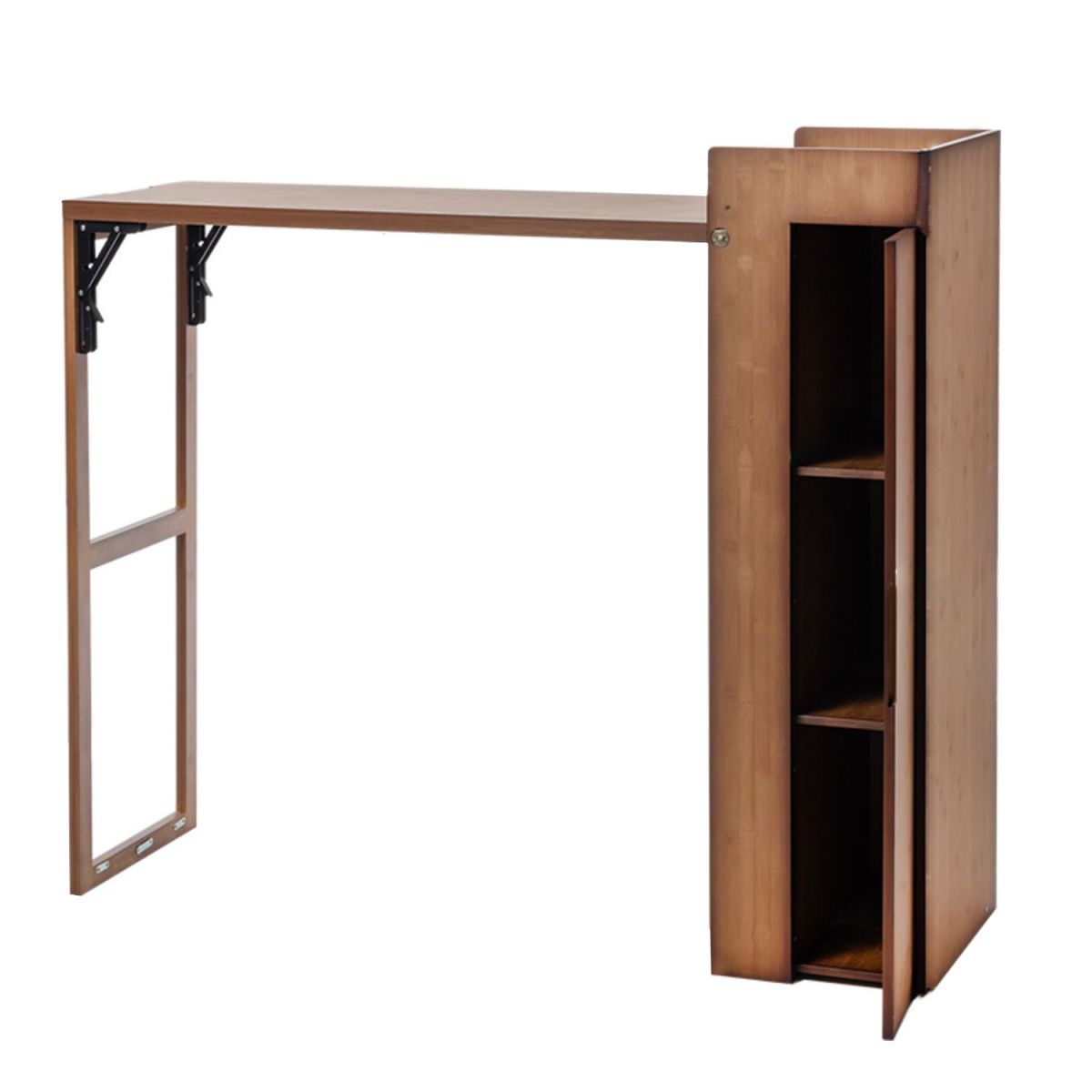 Contemporary Bar Table Set 1/2/3 Pieces Counter Height Pub Set