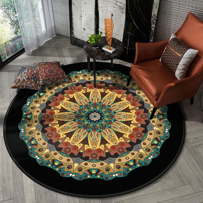 Chique bloemenpatroon RUG MEEST MEEMERDE Morokkaanse tapijt Synthetische Synthetische wasbare antislip ruglek Stain resistent tapijt voor voordeur