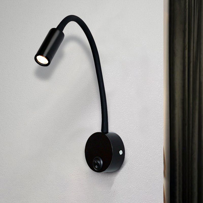 Metal Wall Light Modern Style 1 Light Wall Sconce for Bedroom