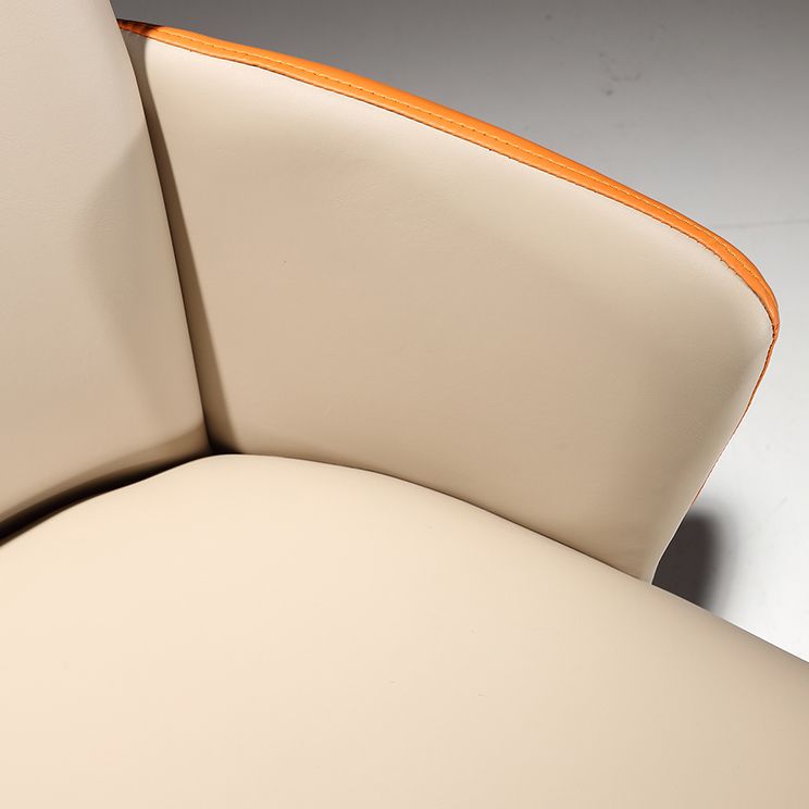 Modern Style Faux Leather Dining Side Chairs Upholstered Side Chairs for Restaurant Use